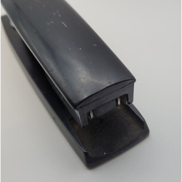 Vintage Swingline 333 Stapler Mid Century Black Long Island NY Ronnie Bag Co - Picture 7 of 16
